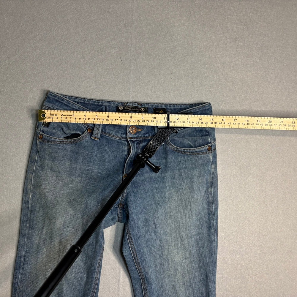 Serfontaine XFIT Bootcut Jeans Women's 28 Blue Made in California - Picture 2 of 16